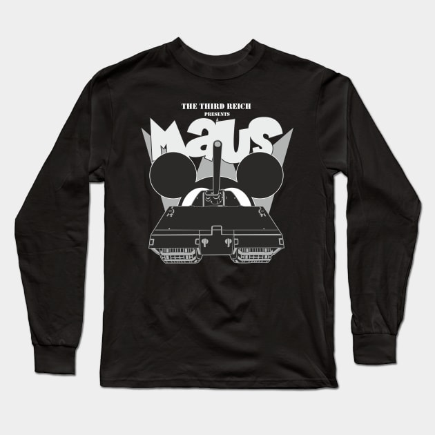 German super heavy tank MAUS Long Sleeve T-Shirt by FAawRay